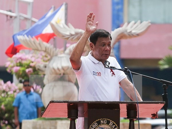Rodrigo Duterte jura como presidente de Filipinas hinh anh 1