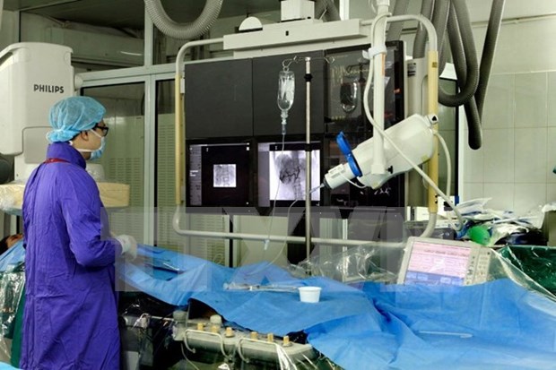 Inauguran en Vietnam primer laboratorio de simulacion para anestesia hinh anh 1