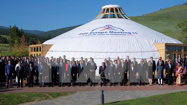 Concluye XI Cumbre Asia-Europa ASEM en Mongolia hinh anh 1