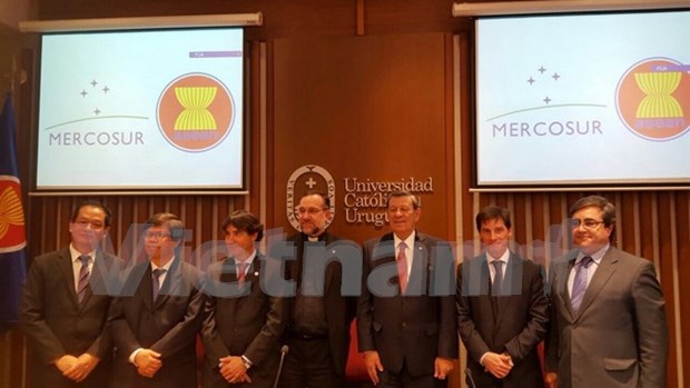 Inauguran Catedra MERCOSUR-ASEAN en Uruguay hinh anh 1