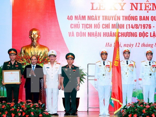 Administracion del Mausoleo de Ho Chi Minh honrada con Orden de Independencia hinh anh 1