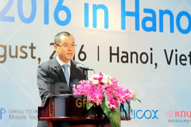 Celebran en Hanoi conferencia asiatica de intercambio comercial hinh anh 1