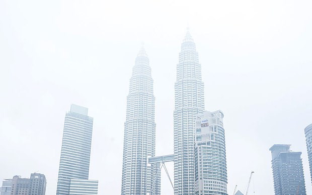 Niebla contaminante ataca Malasia hinh anh 1