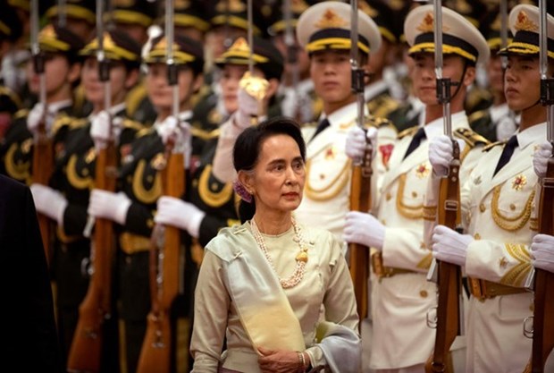 Paz es el objetivo principal en Myanmar, dijo Aung San Suu Kyi hinh anh 1