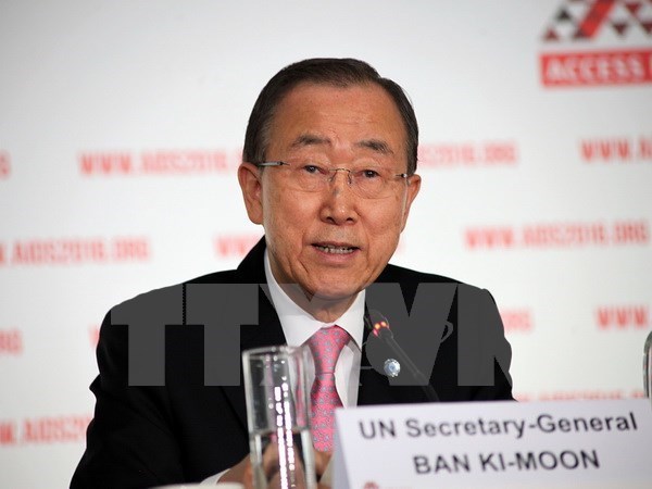 Ban Ki-moon asistira a la Conferencia de Paz Panglong en Myanmar hinh anh 1