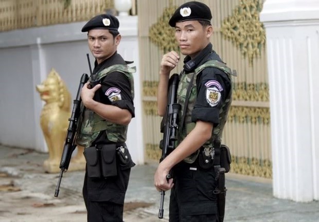 Camboya moviliza a 20 mil policias para garantizar la seguridad de la eleccion hinh anh 1