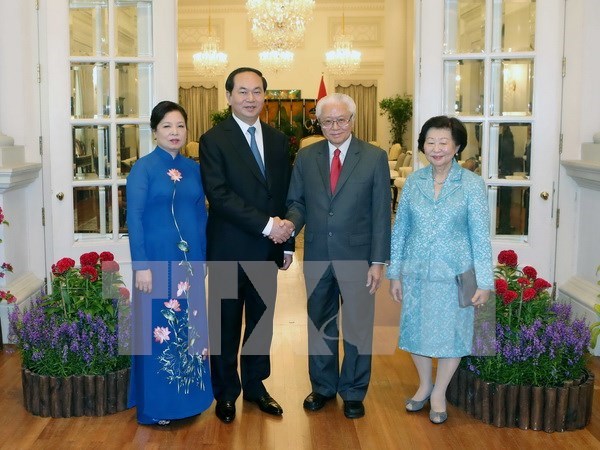 Nuevo impetu para relaciones comerciales Vietnam- Singapur hinh anh 1