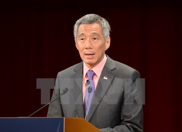 Singapur alaba relaciones integrales entre ASEAN y China hinh anh 1
