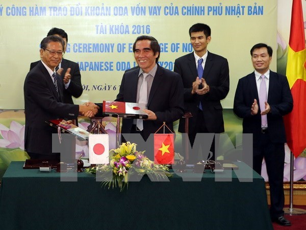Japon provee 106 millones de dolares de AOD a Vietnam hinh anh 1