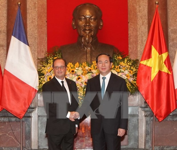 Corroboran asociacion estrategica Vietnam – Francia hinh anh 1