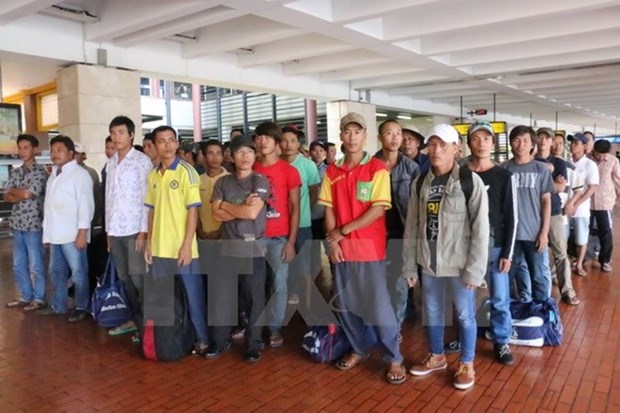 Indonesia repatriara a 228 pescadores vietnamitas hinh anh 1