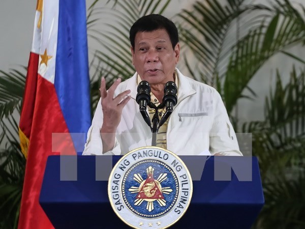 Presidente filipino Rodrigo Duterte realizara visita oficial a Vietnam hinh anh 1
