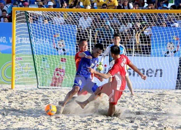 Vietnam lidera temporalmente los Juegos Asiaticos de Playa hinh anh 1