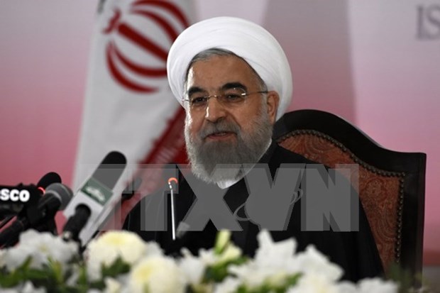 Presidente de Iran inicia visita estatal a Vietnam hinh anh 1