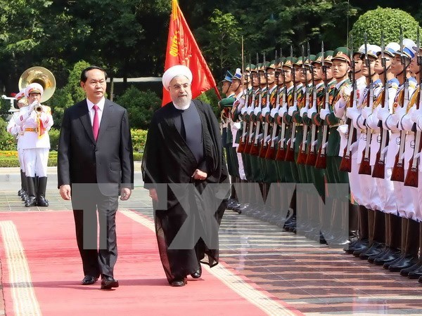 Vietnam e Iran acuerdan medidas para estrechar relaciones bilaterales hinh anh 1