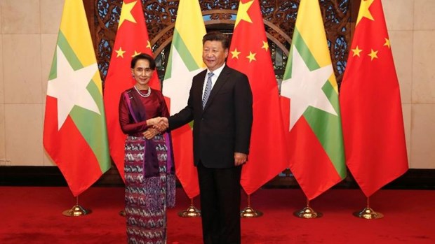Myanmar y China intensifican cooperacion bilateral hinh anh 1
