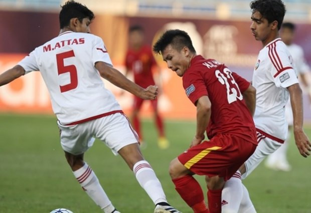 Vietnam empata a EAU en el campeonato asiatico de futbol hinh anh 1