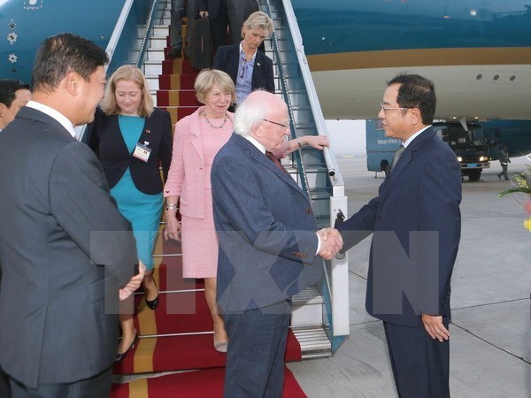 Prensa de Irlanda: Visita del presidente fomentara relaciones con Vietnam hinh anh 1