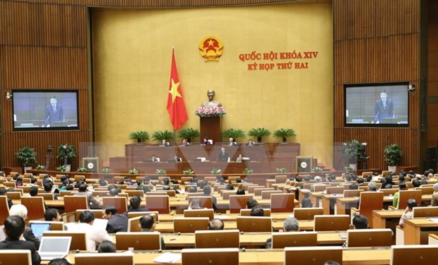 Parlamento de Vietnam continua revision de proyectos de leyes hinh anh 1