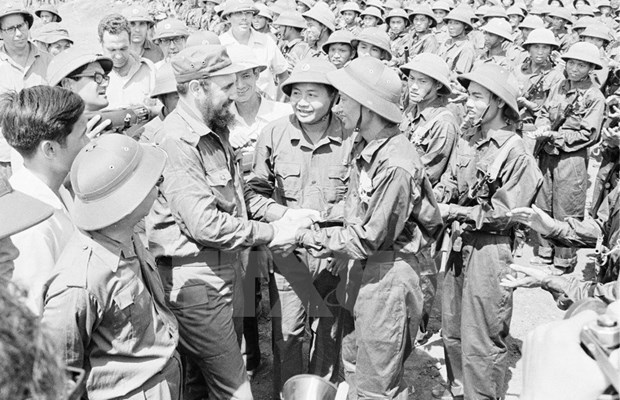 A 45 anos de la historica visita de Fidel a Vietnam hinh anh 4