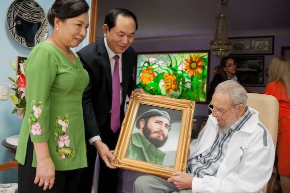 A 45 anos de la historica visita de Fidel a Vietnam hinh anh 4