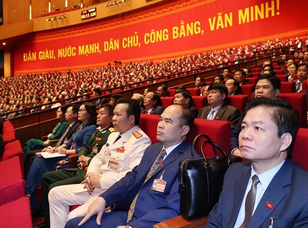 Trazan en el XIII Congreso Nacional del Partido Comunista de Vietnam objetivos de desarrollo hinh anh 1