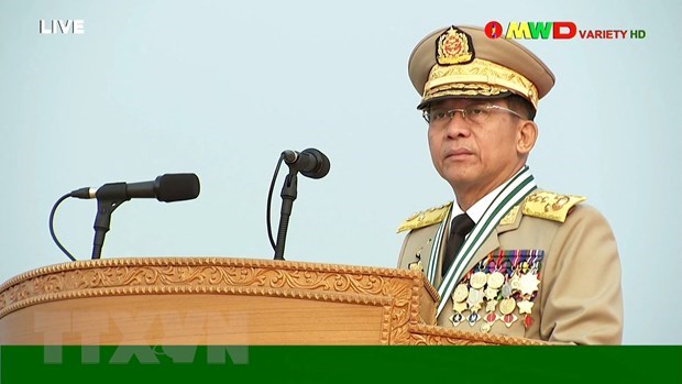 Presidente del Consejo Asesor Especial de Myanmar recibe a enviados de la ASEAN hinh anh 1