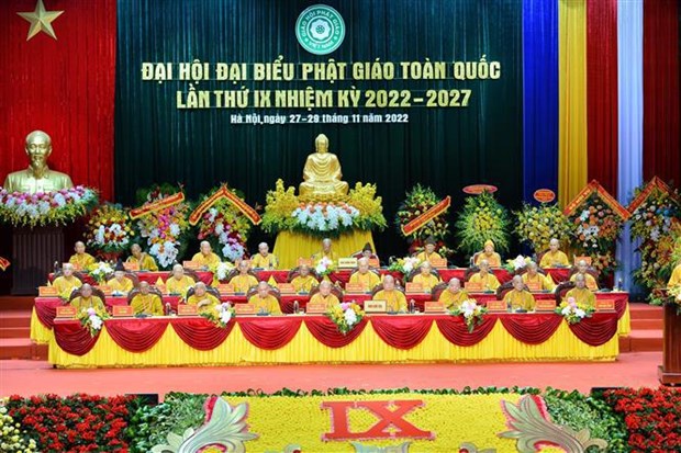 IX Congreso Nacional del Budismo pretende garantizar solidaridad y armonia hinh anh 1