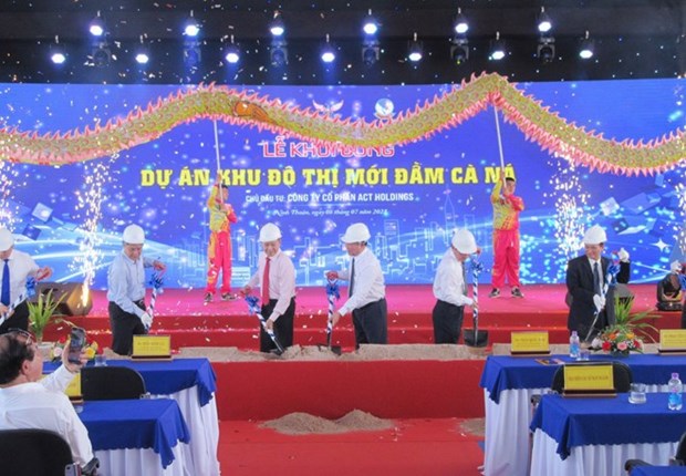 Comienzan construccion de nueva area urbana en provincia vietnamita de Ninh Thuan hinh anh 1