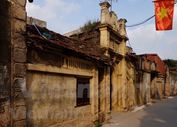 Aldea Cu en los suburbios de Hanoi: lugar donde se conservan arquitectura antigua hinh anh 3