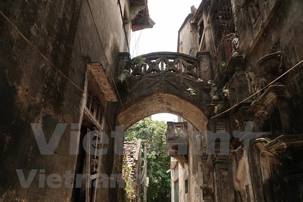 Aldea Cu en los suburbios de Hanoi: lugar donde se conservan arquitectura antigua hinh anh 6