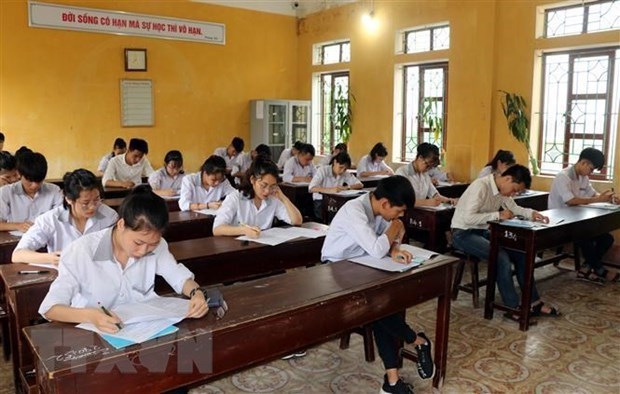 Adoptan decisiones sin precedentes para organizacion de examen de bachillerato 2020 en Vietnam ​ hinh anh 1