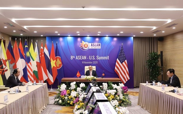 Premier de Vietnam preside octava Cumbre ASEAN- Estados Unidos hinh anh 1