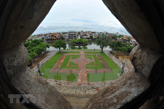 [Foto] Catedral de piedra Phat Diem en Ninh Binh hinh anh 3