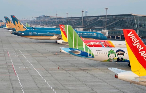 Aerolineas vietnamitas listas para repatriar connacionales atrapados en Ucrania hinh anh 1