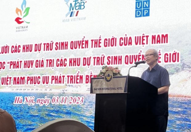 Vietnam defiende valor de las reservas de biosfera para el desarrollo sostenible hinh anh 2