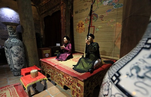 Hanoi por preservar Ca Tru, canto ceremonial de Vietnam hinh anh 1