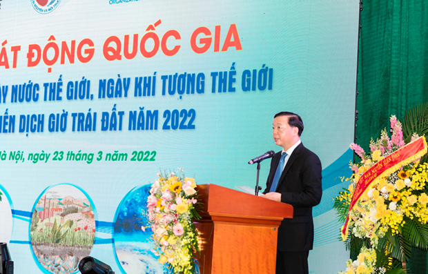 Vietnam despliega iniciativas por Dias mundiales sobre el agua y el clima hinh anh 1