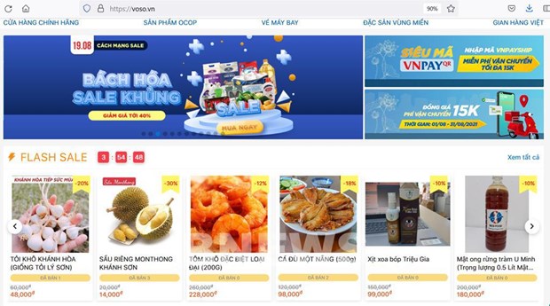 Promocion comercial en linea, direccion nueva para productos vietnamitas hinh anh 1