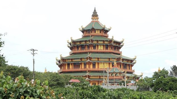 La aldea con mas pagodas en Vietnam hinh anh 1