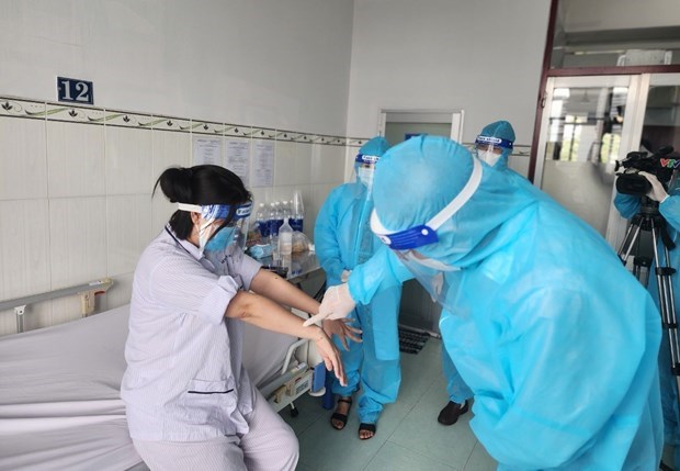 Primer caso de viruela simica en Vietnam esta bajo control hinh anh 1
