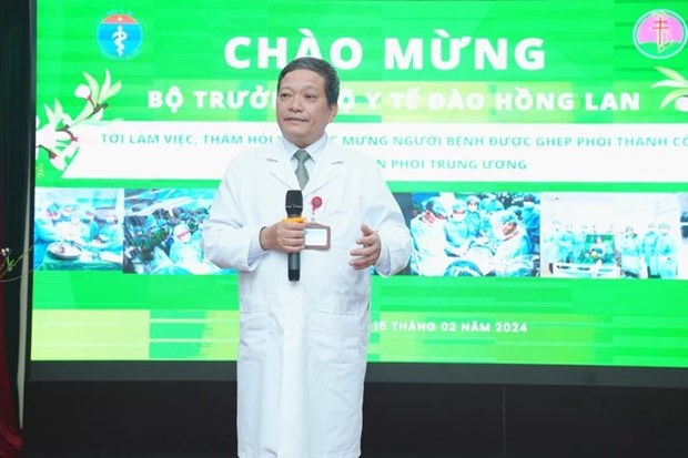 Trasplante de pulmon reporta nuevo hito para Vietnam hinh anh 3