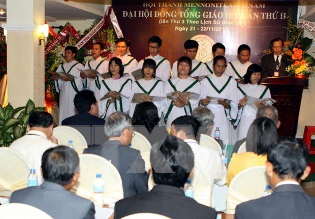 Inauguran Asamblea General de Iglesia Evangelica de Vietnam hinh anh 1