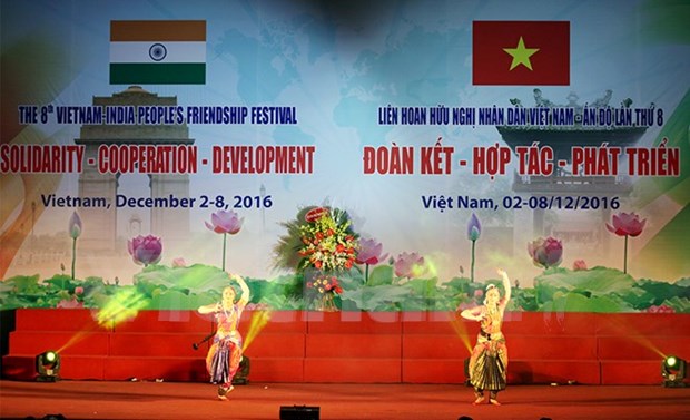 Celebran Festival de Amistad entre Vietnam e India hinh anh 1
