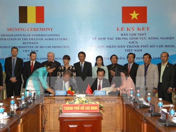 Empresas de region de Flanders Oriental buscan inversiones en Ciudad Ho Chi Minh hinh anh 1