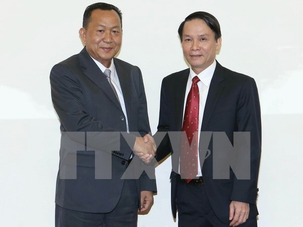 Profundizan cooperacion entre VNA y agencia noticiosa laosiana KPL hinh anh 1