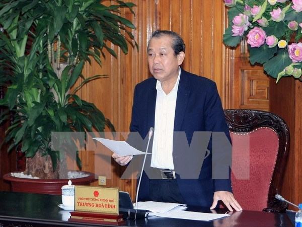 Vicepremier vietnamita pide acelerar la reforma administrativa hinh anh 1