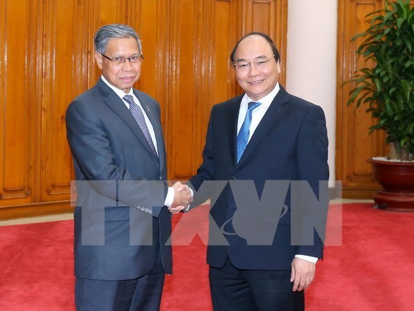 Premier de Vietnam insta medidas para impulsar el comercio con Malasia hinh anh 1