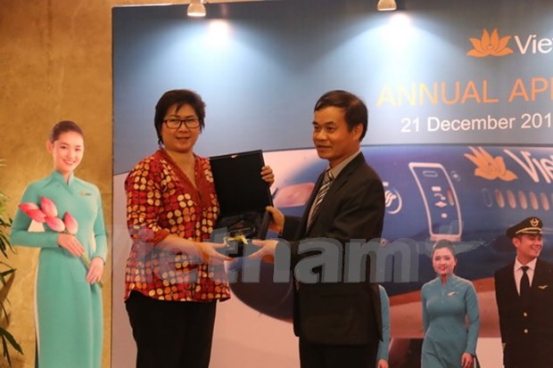 Alentadores resultados de negocio de Vietnam Airlines en Indonesia hinh anh 1