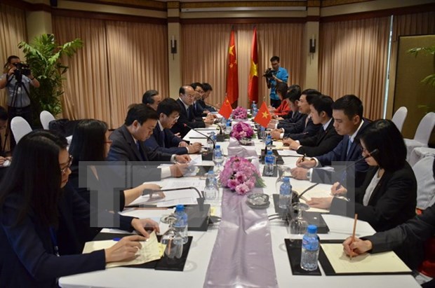 Cancillerias de Vietnam y China robustecen coordinacion hinh anh 1